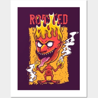 Roasted Devil Posters and Art